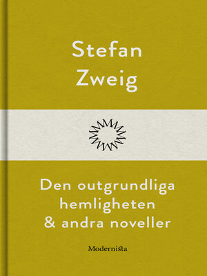 cover image of Den outgrundliga hemligheten och andra noveller